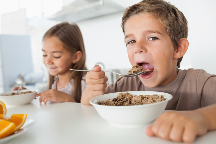 Healthy breakfast for kids and risk diabetes